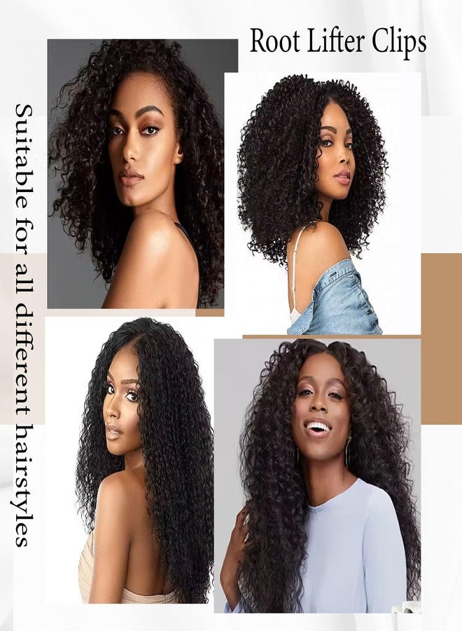 Foaryoer Hair Volume Clip,Root Lifting Hair Clips for Volume Curly Clip No Crease Hair Root Lifting Clips for Bouncy Curls - Image 5